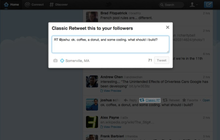 Classic Retweet Preview image 0