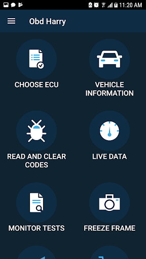 Screenshot Obd Harry - ELM car scanner