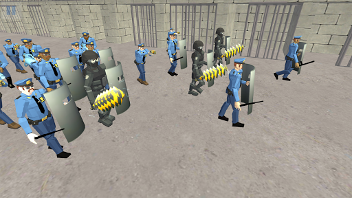 Screenshot Battle Simulator Prison Police