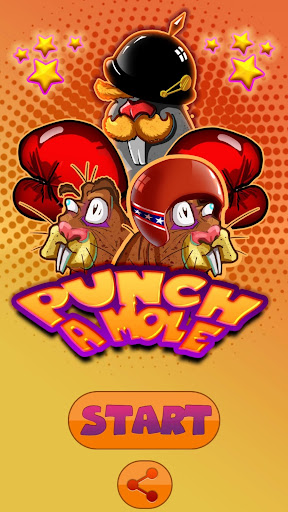 Punch a mole! Whack a mole - Arcade Game