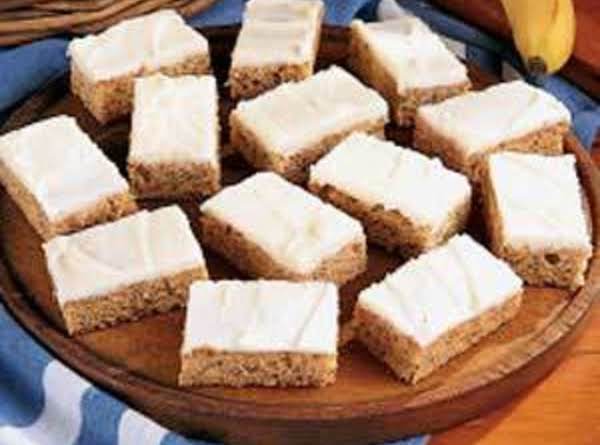 Banana Bars with Cream Cheese Frosting_image