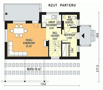 WB-3972 - Rzut parteru