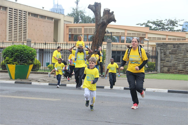 Children participants with parents