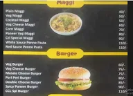 Cafe Crazy Lovers Nigdi, Pradhikaran menu 1