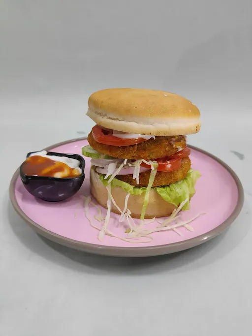 Chicken Double Patty Burger