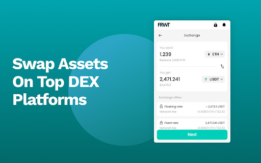FRWT Secure DeFi Crypto Wallet