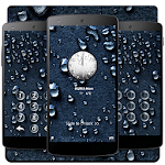 Cover Image of डाउनलोड Water drops black theme 1.1.4 APK