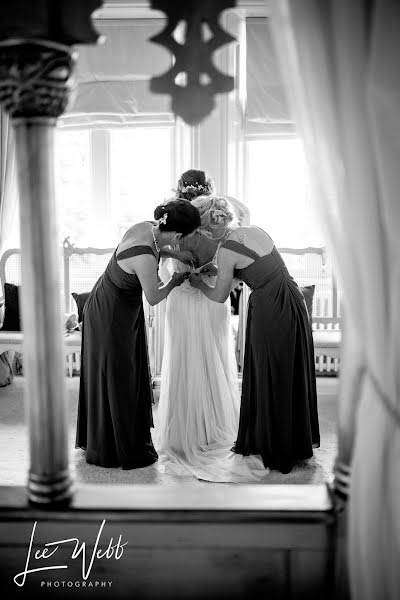 Wedding photographer Lee Webb (leewebbphoto). Photo of 1 July 2019