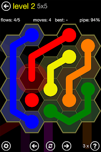 Flow Free: Hexes (Mod Hints/Unlocked)