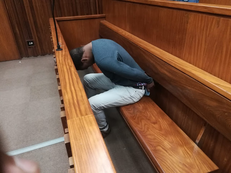 Convicted murderer, robber and rapist Innocent Lungisani Mdlolo in the South Gauteng High Court on March 6 2019. He was sentenced to four life terms and 240 years in prison.