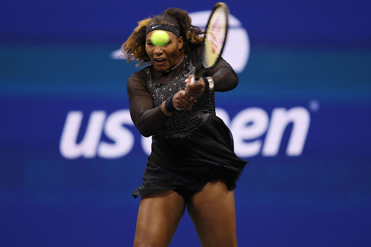 Serena Williams at the US Open on Wednesday. Picture: JAMIE SQUIRE/GETTY IMAGES