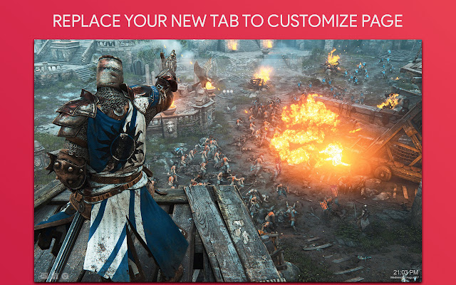 For Honor Wallpaper HD Custom New Tab