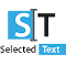 Item logo image for SELECTED TEXT