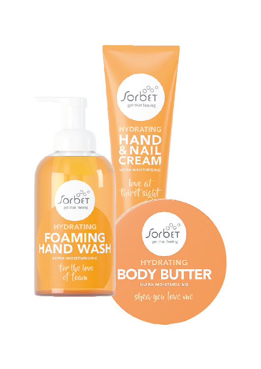 Sorbet Hydrating range.