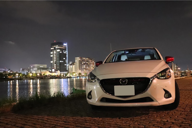 デミオのドライブ・夜景に関するカスタム事例の投稿画像1枚目