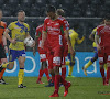 Richairo Zivkovic én Casper De Norre teleurgesteld na 2-2 gelijkspel in Oostende - STVV