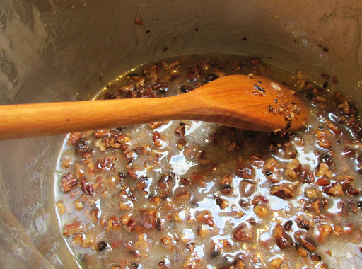 Praline Glazed Topping