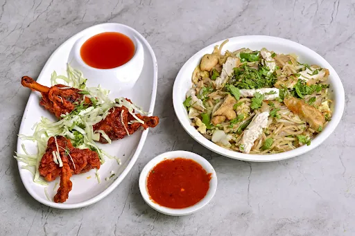 Chicken Hakka Noodles Combo