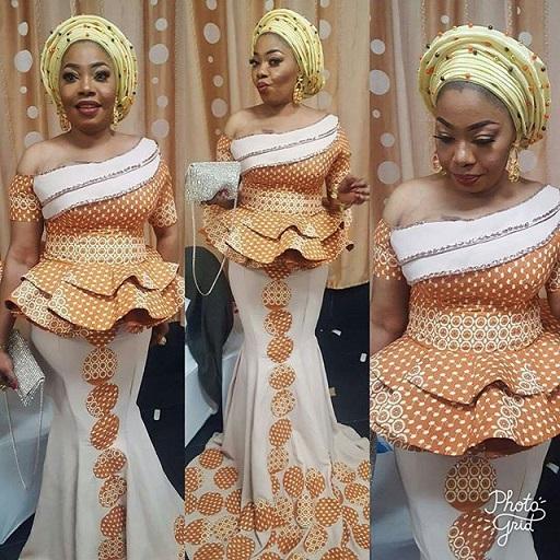 lace kaba styles for engagement