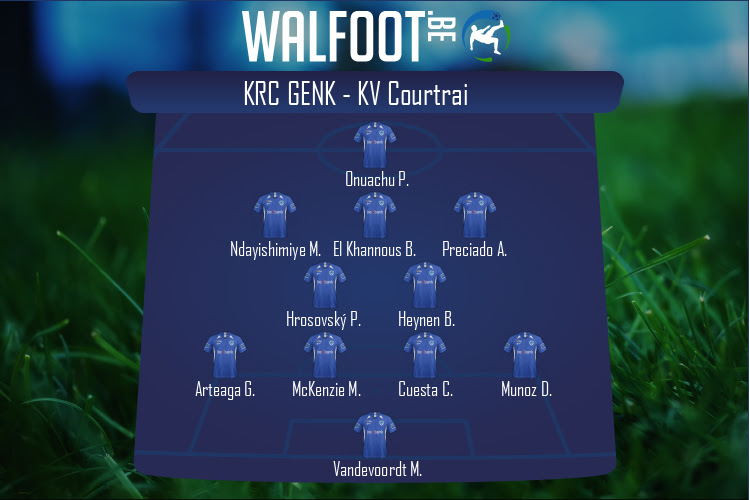 Composition KRC Genk | KRC Genk - KV Courtrai (08/10/2022)