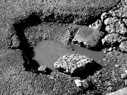 Pothole. File photo