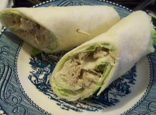 Smoked Turkey Salad Wrap image