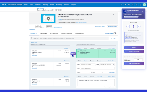 Xero Auto Reconcile by The Growth Accountant screenshot 2
