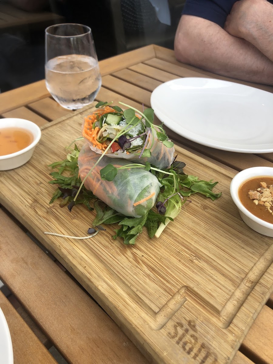 Spring rolls (gluten free)