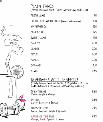 Nini's Kitchen menu 