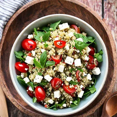 Pesto Quinoa Salad