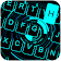 Blue Tech Keyboard Theme icon