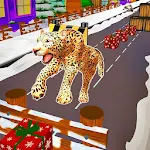 Leopard Survival:Endless Cheetah rush Animal Game Apk