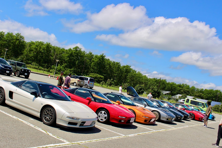NSXのNSX男鹿ツーリング2024🏎️💨・世界三景 寒風山⛰️・男鹿半島入道崎・セリオン　道の駅あきた港・来年もお待ちしております💁‍♀️👹に関するカスタム事例の投稿画像1枚目