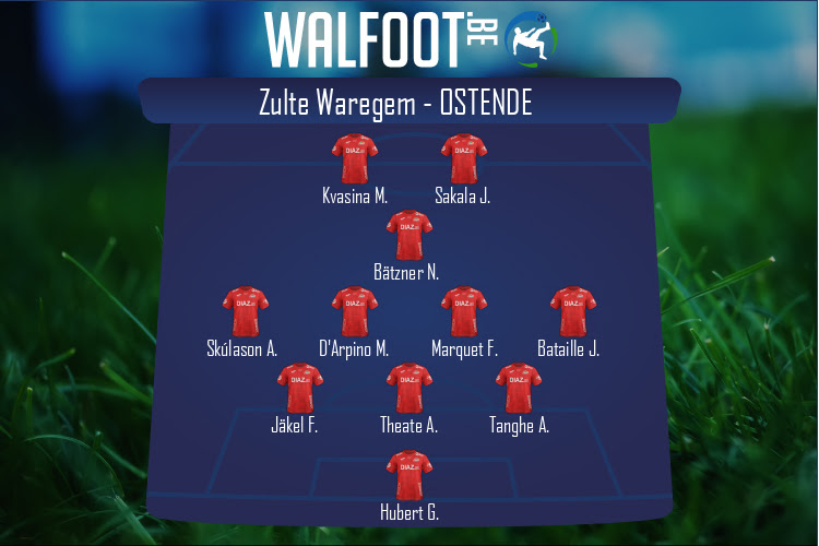 Ostende (Zulte Waregem - Ostende)