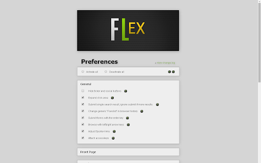 FLEX – Favslist Expansion