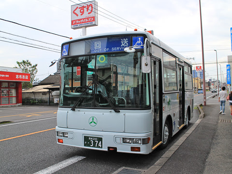 三州自動車　都城～志布志線　･374　志布志到着