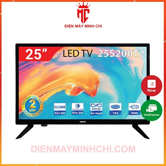 Tivi Led Asanzo 25 Inch Model 25S200T2 Màn Hình Led Tiết Kiệm Điện