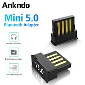 Đầu Chuyển Đổi Usb Bluetooth Ankndo Không Dây 5.0 Phát Thu Âm Thanh Mini Cho Laptop / Tai Nghe Ble / Máy Tính