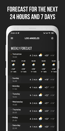 Screenshot Weather, widget and radar