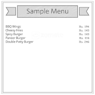 Wild West Burgers menu 1