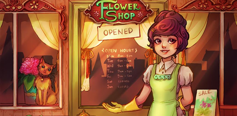 Blossom Jam Flower Shop - Match 3 Puzzle Adventure