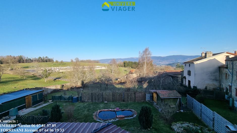 Vente viager 8 pièces 231 m² à La Chapelle-Agnon (63590), NaN €