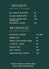 Swarn - Food Of Royalty menu 1