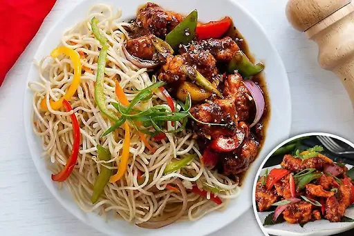 Chicken Chilli Garlic Noodles