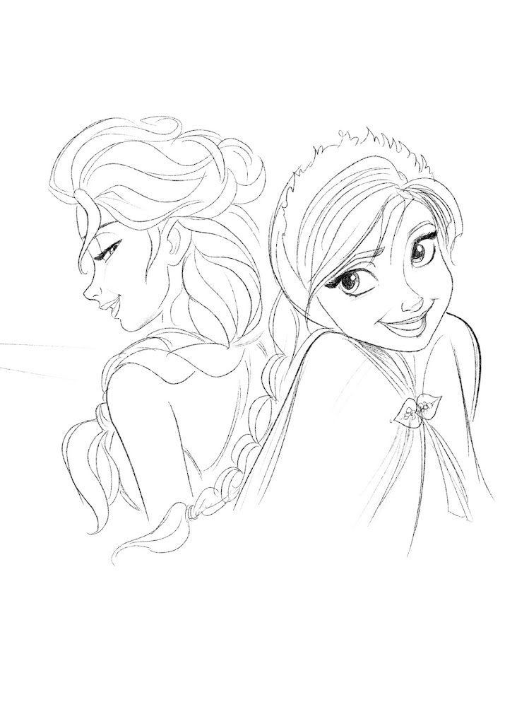 “Sisters of Arendelle-Frozen”  #1/1