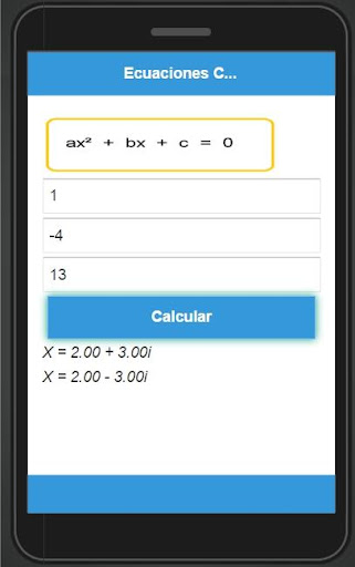 Quadratic Equations Solver