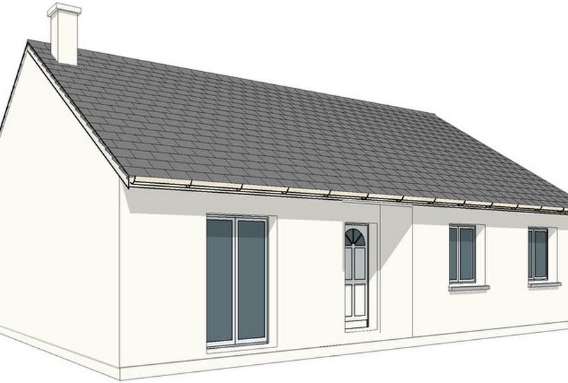  Vente Terrain + Maison - Terrain : 605m² - Maison : 90m² à Ellon (14250) 