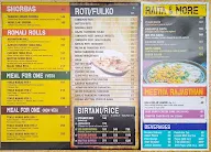 Roomali Garh menu 2