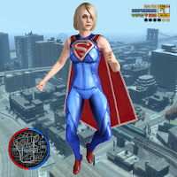 Amazin Super Girl Rope Hero -Girl strange war hero
