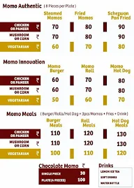 Juicy Momos, 7th Phase menu 1